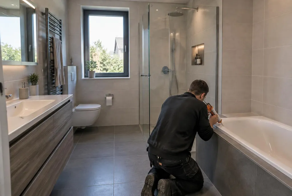 Kitbedrijf Scherpenzeel – badkamer kit vervangen bij de douche